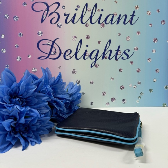 SALE NEW DOUBLE ZIP WRISTLET WALLET - Picture 4 of 10